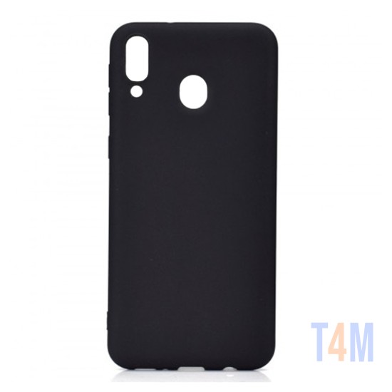 Capa de Silicone Macio para Samsung Galaxy A20/A30 Preto